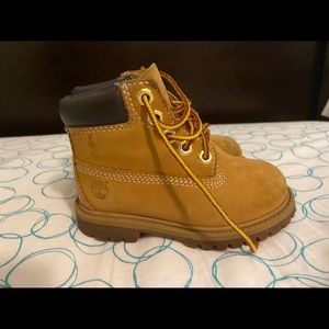 Toddler size 7 Timberland boots
